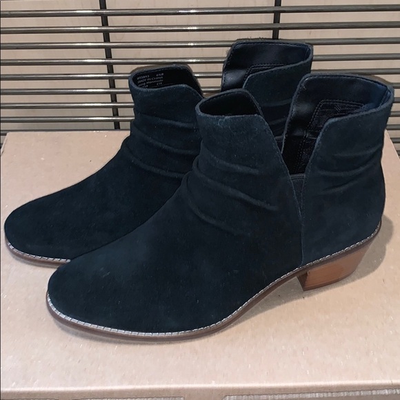 New Cole Haan Alayna Slouch Bootie Black Suede Women’s Size 6.5 - Picture 1 of 10
